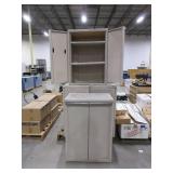 STERILITE PLASTIC STORAGE CABINETS