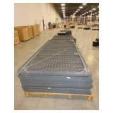 COMPLETE WIRE WAREHOUSE CAGE FOR MEZZANINE