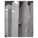 PENCO, NUMBERED,  6 BANK LOCKER UNITS