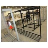 EMCO, BLACK METAL, EXTRA LONG COAT RACK