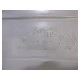 LEWIS BINS BLUE AND GREY DIVIDER BOXES WITH LIDS