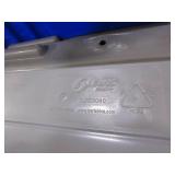 LEWIS BINS BLUE AND GREY DIVIDER BOXES WITH LIDS