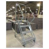 EGA ROLLING STAIRS WITH PLATFORM