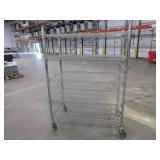 CARI-ALL STAINLESS STEEL ROLLING CARTS