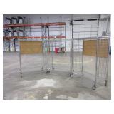 CARI-ALL STAINLESS STEEL ROLLING CARTS