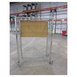 CARI-ALL STAINLESS STEEL ROLLING CARTS