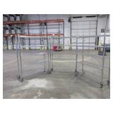 CARI-ALL STAINLESS STEEL ROLLING CARTS