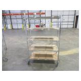 CARI-ALL STAINLESS STEEL ROLLING CARTS