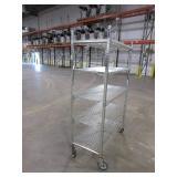 CARI- ALL STAINLESS STEEL ROLLING CARTS