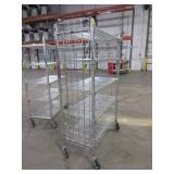 CARI- ALL STAINLESS STEEL ROLLING CARTS