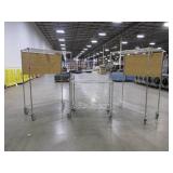 CARI-ALL, ROLLING, STAINLESS STEEL CARTS