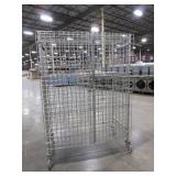NEXEL STAINLESS STEEL ROLLING METAL CAGE