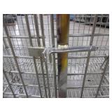 NEXEL STAINLESS STEEL ROLLING METAL CAGE