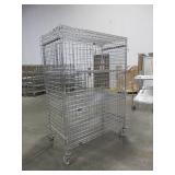 NEXEL STAINLESS STEEL ROLLING METAL CAGE