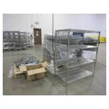CARI-ALL STAINLESS STEEL SHELVING UNITS- 22 COMPLETE UNITS