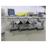 AKRO-MILS, GRAY PLASTIC, ROLLING UTILITY CARTS