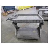 AKRO-MILS, GRAY PLASTIC, ROLLING UTILITY CARTS
