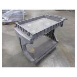AKRO-MILS, GRAY PLASTIC, ROLLING UTILITY CARTS