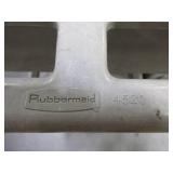 RUBBERMAID BEIGE ROLLING UTILITY CARTS