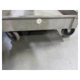 RUBBERMAID BEIGE ROLLING UTILITY CARTS
