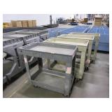 RUBBERMAID ROLLING UTILITY CARTS