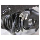 LUXOR BLACK ROLLING CARTS WITH POWER STRIPS