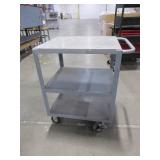 BENSON METAL ROLLING CARTS  WITH  LOCKING WHEELS