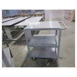 BENSON METAL ROLLING CARTS WITH LOCKING WHEELS