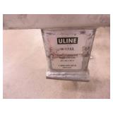 U-LINE COLLAPSABLE, WIRE CONTAINERS WITH CASTERS