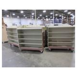 HEAVY DUTY ROLLING CARTS IN VARIOUS STATES OF REPAIR