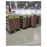 HEAVY DUTY ROLLING CARTS IN VARIOUS STATES OF REPAIR