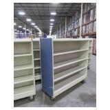 HEAVY DUTY ROLLING CARTS IN VARIOUS STATES OF REPAIR AND ASSORTED COLORS