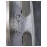 RUBBERMAID GRAY PLASTIC UTILITY CARTS