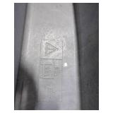 RUBBERMAID GRAY PLASTIC UTILITY CARTS