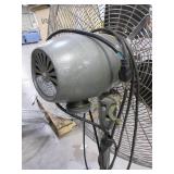 QLTY POWERFUL STAND FAN ON STEEL BASE