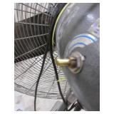 QLTY POWERFUL STAND FAN ON STEEL BASE