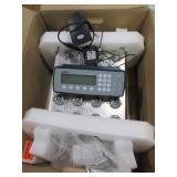 SETRA, COUNTING SCALE BASE WITH ROLLER TOP ACCESSORY, DISPLAY, SCANNER AND  POWER CORD