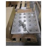 FAIRBANKS ROLLER TOP DIGITAL SCALES WITH 250 LB CAPACITY