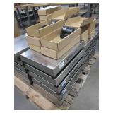 METTLER 300 LB DIGITAL SCALES WITH DISPLAYS AND POWER SUPPLIES