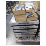 METTLER 300 LB DIGITAL SCALES WITH DISPLAYS AND POWER SUPPLIES