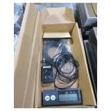 METTLER 300 LB DIGITAL SCALES WITH DISPLAYS AND POWER SUPPLIES
