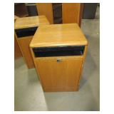 NEVERS OAK CREDENZA AND CABINETS