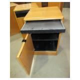NEVERS OAK CREDENZA AND CABINETS