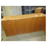 NEVERS OAK CREDENZA AND CABINETS