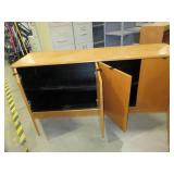 NEVERS OAK CREDENZA AND CABINETS
