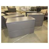 HERMAN MILLER 2 DRAWER LATERAL FILES