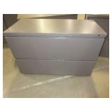 HERMAN MILLER 2 DRAWER LATERAL FILES