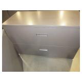 HERMAN MILLER 2 DRAWER LATERAL FILES