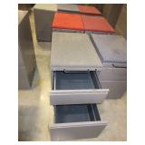 CUSHION TOP MOBILE FILE PEDESTALS