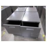 2 DRAWER PEDESTAL FILE CABINETS